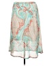 Tribal 100% Polyester Paisley Teal Casual Skirt Size M - photo 2