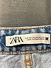 Zara Blue Denim Shorts Size 14 - photo 3
