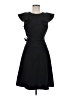Calvin Klein Solid Black Casual Dress Size 6 - photo 1