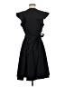 Calvin Klein Solid Black Casual Dress Size 6 - photo 2