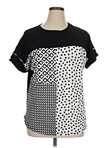 Zenergy by Chico's Short Sleeve T-Shirt (view 1)