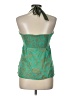 Fei Green Sleeveless Blouse Size 10 - photo 2