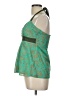 Fei Green Sleeveless Blouse Size 10 - photo 5
