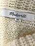 Madewell Ivory Cable Turtleneck Sweater Size XS - photo 7