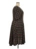 Lularoe Hearts Black Brown Casual Dress Size 3X - photo 4