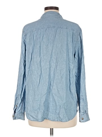 Market and Spruce Long Sleeve Button-Down Shirt (view 2)