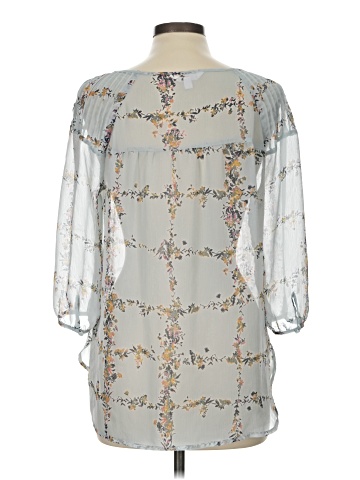 LC Lauren Conrad 3/4 Sleeve Blouse (view 2)