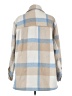 H&M Plaid Tan Coat Size M - photo 2
