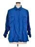 Reel Legends Blue 3/4 Sleeve Button-Down Shirt Size 1X (estimated) - photo 1