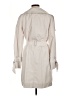 DKNY Ivory Trenchcoat Size M - photo 2