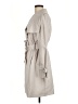 DKNY Ivory Trenchcoat Size M - photo 5