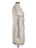 DKNY Ivory Trenchcoat Size M - photo 4