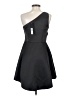 Halston Heritage 100% Polyester Solid Black Cocktail Dress Size 2 - photo 2