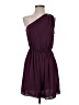 BCBGeneration 100% Polyester Solid Burgundy Cocktail Dress Size S - photo 1