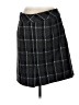 Architect Plaid Gray Formal Skirt Size L - photo 2