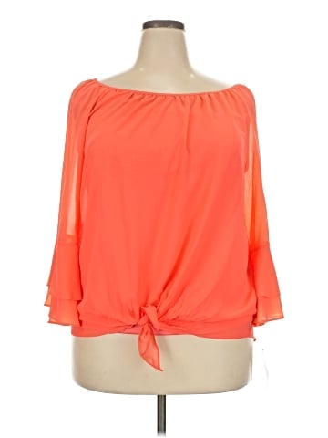 AGB 3/4 Sleeve Blouse (view 1)