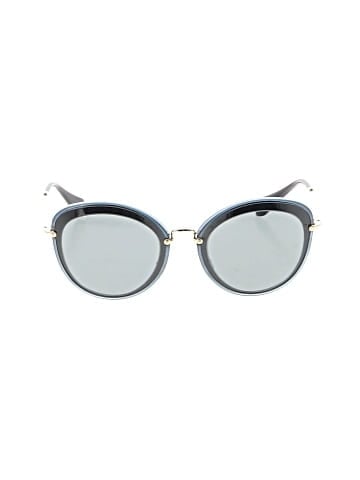 Miu Miu SMU 50R Blue Gold Sunglasses (view 2)