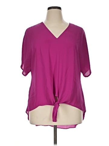 Cynthia Steffe Short Sleeve Blouse (view 1)