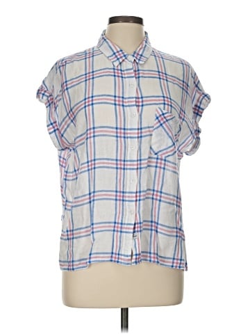 Rails Short Sleeve Button-Down Shirt (view 1)
