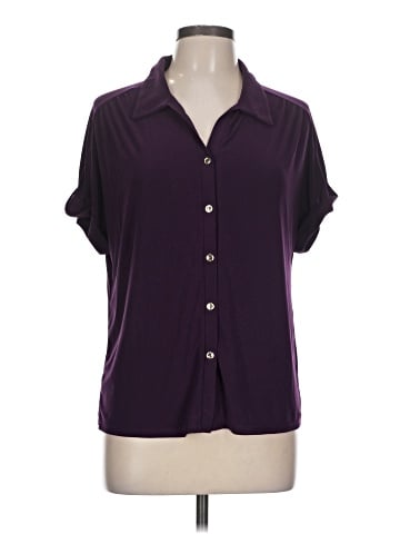 Perseption Concept Short Sleeve Blouse (view 1)