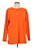Chaus Orange Long Sleeve Top Size L - photo 1