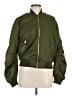 Topshop 100% Polyester Green Jacket Size 8 - photo 1