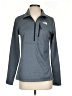 The North Face 100% Polyester Gray Track Jacket Size S - photo 1