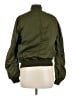Topshop 100% Polyester Green Jacket Size 8 - photo 2