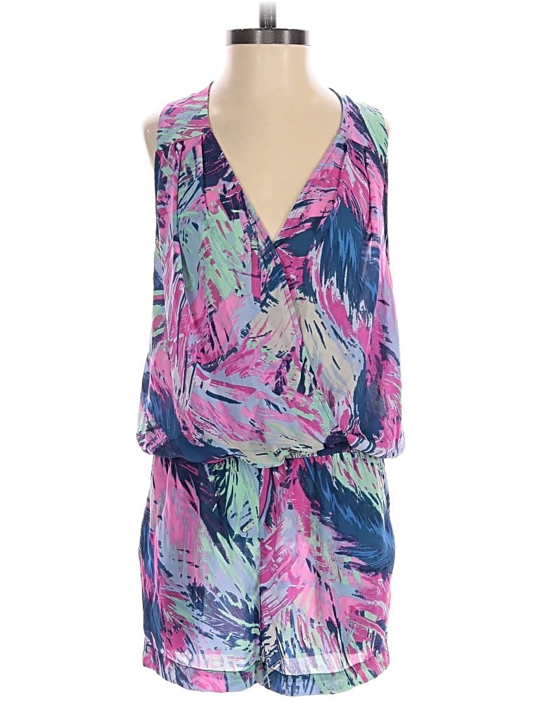 Pre-owned Bcbgmaxazria Romper In Purple