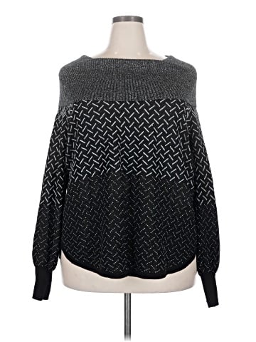 Adrienne Vittadini Pullover Sweater (view 1)