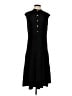 Anne Klein Black Casual Dress Size 2 - photo 1