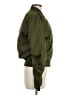 Topshop 100% Polyester Green Jacket Size 8 - photo 4