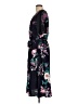 Crescent 100% Polyester Floral Black Casual Dress Size L - photo 5