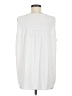 Jones New York Solid White Sleeveless Blouse Size L - photo 2