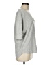 Express Gray 3/4 Sleeve Top Size M - photo 4
