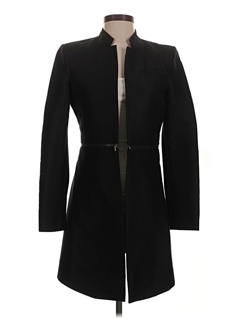 Pre-owned Bcbgmaxazria Coat In Black
