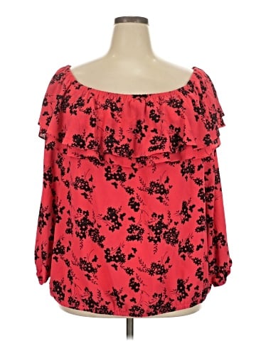 MICHAEL Michael Kors 3/4 Sleeve Blouse (view 1)