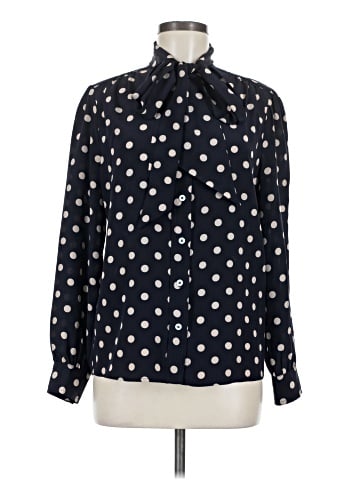 L.K. Bennett Long Sleeve Blouse (view 1)