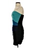 City Triangles Color Block Teal Cocktail Dress Size S - photo 5