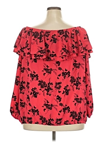 MICHAEL Michael Kors 3/4 Sleeve Blouse (view 2)