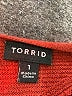 Torrid Burgundy Pullover Sweater Size 1X Plus (1) - photo 7