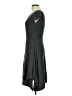 Mossimo Solid Gray Casual Dress Size L - photo 5