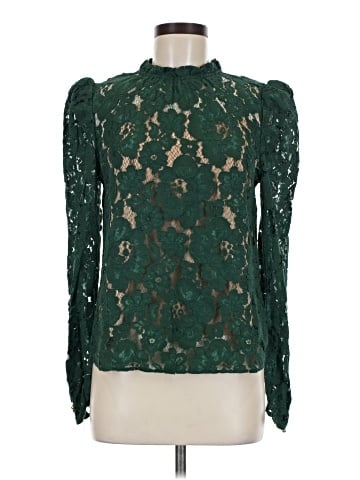 WAYF Long Sleeve Blouse (view 1)