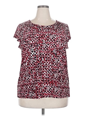 Kasper Short Sleeve Blouse (view 1)