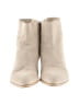 Dolce Vita 100% Leather Ivory Ankle Boots Size 9 1/2 - photo 2