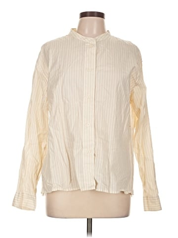 Uniqlo Long Sleeve Button-Down Shirt (view 1)