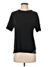 lucy 100% Recycled Polyester Black Short Sleeve Top Size S - photo 1