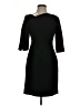 L.K. Bennett 100% Polyester Solid Black Cocktail Dress Size 4 - photo 1