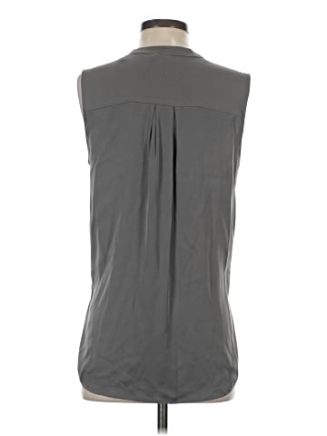 Vince. Sleeveless Silk Top (view 2)