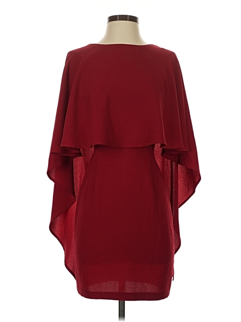 Pre-owned Guess Cocktail Dress In Burgundy